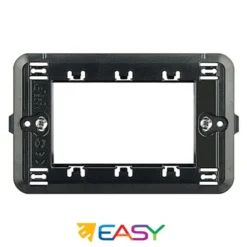 Supporto 3 posti ELETTROCANALI serie EASY compatibile Bticino Matix