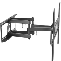 Supporto tv a parete universale snodato a 3 snodi per tv led lcd curved da 37