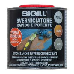 Sverniciatore rapido rimuovi vernici invecchiate per legno e ferro SIGILL ml.750