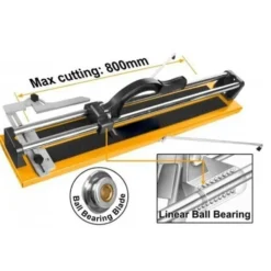 Tagliapiastrelle professionale da cm.80 spessore max di taglio mm.12 TOLSEN 41034