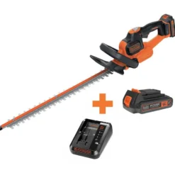 Tagliasiepi elettrico a batteria BLACK+DECKER GTC18502PC batteria 18V 2Ah litio barra cm.50