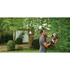Tagliasiepi elettrico a batteria BLACK+DECKER GTC18504PC batteria 18V 4Ah litio barra cm.50