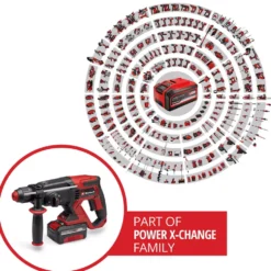 Tassellatore a batteria EINHELL TE-HD 18/20 Li 1 x 18V 4Ah+ caricabatterie