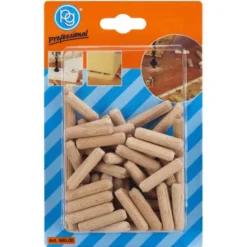 Tasselli in legno per spinare i mobili mm.8 x 35 cf.60 pz. POGGI