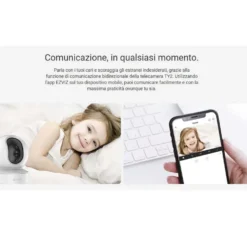 Telecamera wifi da interno EZVIZ TY2 motorizzata HD 1080P 2mpx