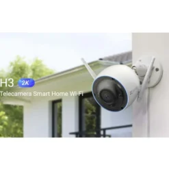 Telecamera wifi smart home da esterno EZVIZ H3 2K HD 2K con sistema difesa attiva