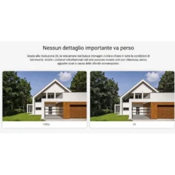 Telecamera wifi smart home da esterno EZVIZ H3 2K HD 2K con sistema difesa attiva