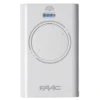 Telecomando radiocomando originale FAAC XT2 433 Mhz SLH LR 2 tasti bianco per cancelli