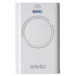 Telecomando radiocomando originale FAAC XT2 433 Mhz SLH LR 2 tasti bianco per cancelli