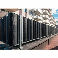 Telo ombreggiante in pvc rattan recinzione frangivista h.90 cm. vari colori