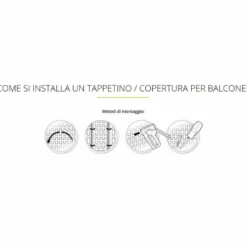Telo ombreggiante in pvc rattan recinzione frangivista h.90 cm. vari colori