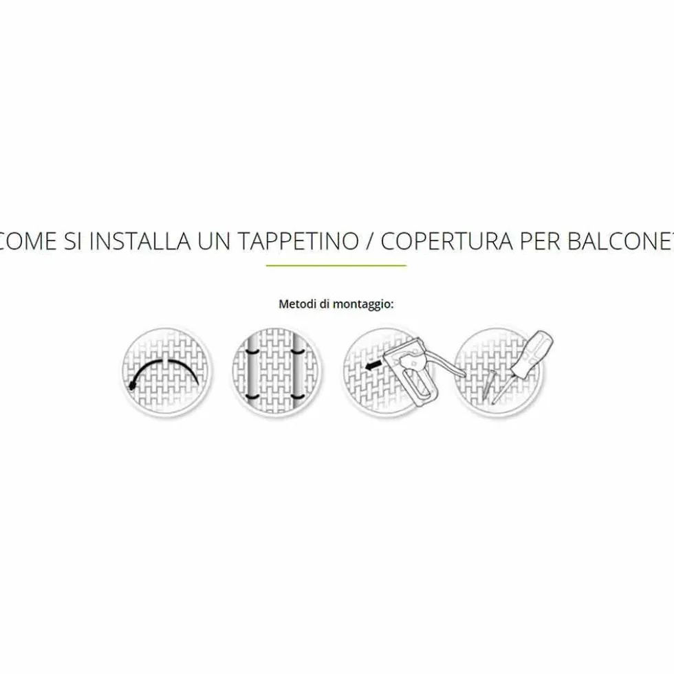 Telo ombreggiante in pvc rattan recinzione frangivista h.90 cm. vari colori
