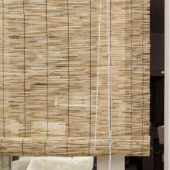 Tenda arella tapparella bamboo con carrucola cm.100 x 300h