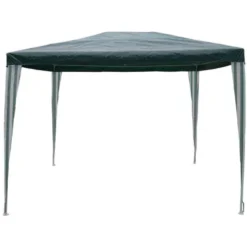 Tenda gazebo da esterno "MACON" mt.3 x 4 struttura in metallo telo polietilene verde