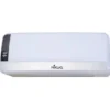 Termoventilatore a parete PTC ceramico NIKLAS SPLIT ELEGANT bianco 2000W