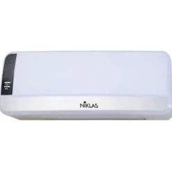 Termoventilatore a parete PTC ceramico NIKLAS SPLIT ELEGANT bianco 2000W