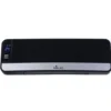 Termoventilatore a parete PTC ceramico NIKLAS SPLIT ELEGANT nero 2000W