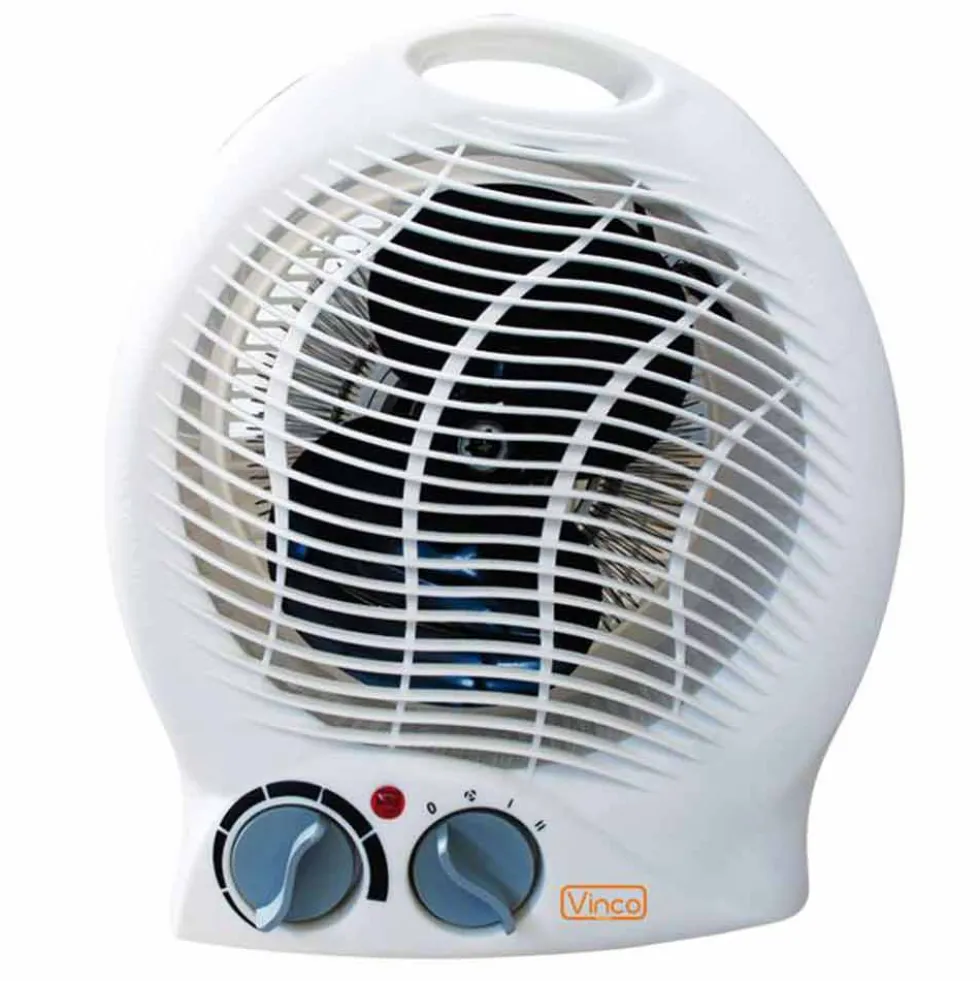 Termoventilatore caldobagno elettrico 2000W bianco VINCO 70304