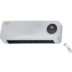 Termoventilatore termoconvettore split ceramico a parete 2000W con display Led VINCO 70322