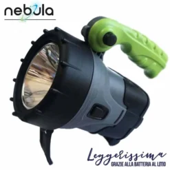 Torcia led ricaricabile CFG NEBULA 5W con manico girevole e piedistallo