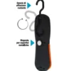 Torcia portatile a led magnetica da officina CFG CALAMITO LARGE con rivestimento antiurto e pile duracell incluse