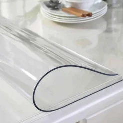 Tovagliato DECOGLASS pellicola copritavolo trasparente sp.1,4 mm. h.100 cm. vendita al metro