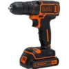 Trapano avvitatore a batteria 18V 1,5Ah BLACK+DECKER BDCDC18K con valigetta