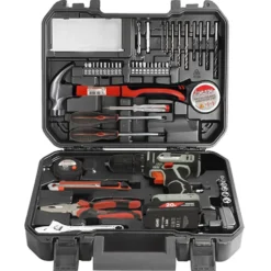 Trapano avvitatore a batteria 20V 1,5ah con kit 127 accessori per il fai da te KOMBO KIT127