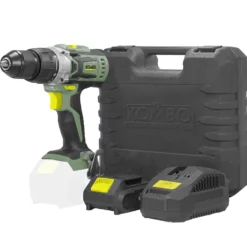 Trapano avvitatore a batteria 20V 2Ah KOMBO PRO percussione con valigetta e kit accessori