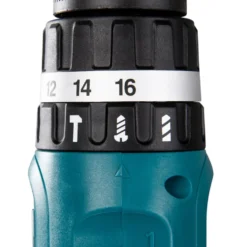 Trapano avvitatore a batteria con percussione MAKITA DHP453RF3J 18V 3Ah - 3 batterie con valigetta MAKPAC