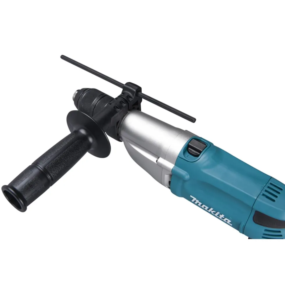 Trapano elettrico MAKITA HP2051FJ con percussione 720W mandrino 13 mm a sgancio rapido e valigetta