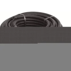 Tubo corrugato flessibile nero d.20 mt.25 con tirafilo EURONORM