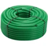 Tubo corrugato flessibile verde d.20 mt.100 con tirafilo EURONORM