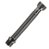 Tubo flessibile estensibile in acciaio inox per acqua 1/2" cm.10-20