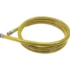 Tubo flessibile in acciaio inox per gas a norma UNI-EN14800 F.F. 1/2" cm.200