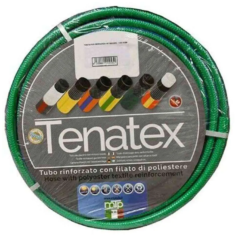 Tubo per irrigazione giardino rinforzato a 4 strati 3/4" mm.19 x 50 metri TENATEX