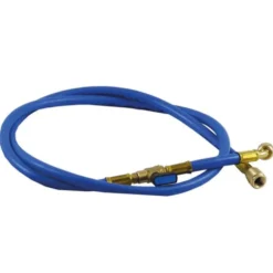 Tubo per ricarica gas refrigerante climatizzatori R32 - R410 attacchi 5/16 mt.1,5 blu