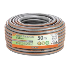 Tubo retinato da giardino CLABER 9129 SILVER ELEGANT PLUS Ø 3/4” mm.19 x 50 mt.