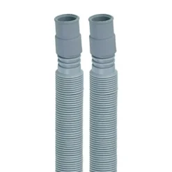 Tubo universale di scarico per lavatrice/lavastoviglie estensibile da 100 a 300 cm.