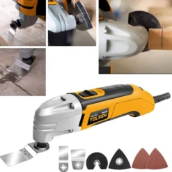 Utensile elettrico multifunzione oscillante 300W con accessori TOLSEN 79558