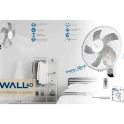 Ventilatore a parete CFG WALL 40 50W cm.40 con telecomando e timer