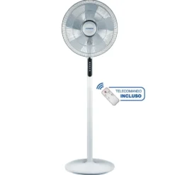 Ventilatore a piantana HYUNDAI 45W cm.40 con telecomando e timer