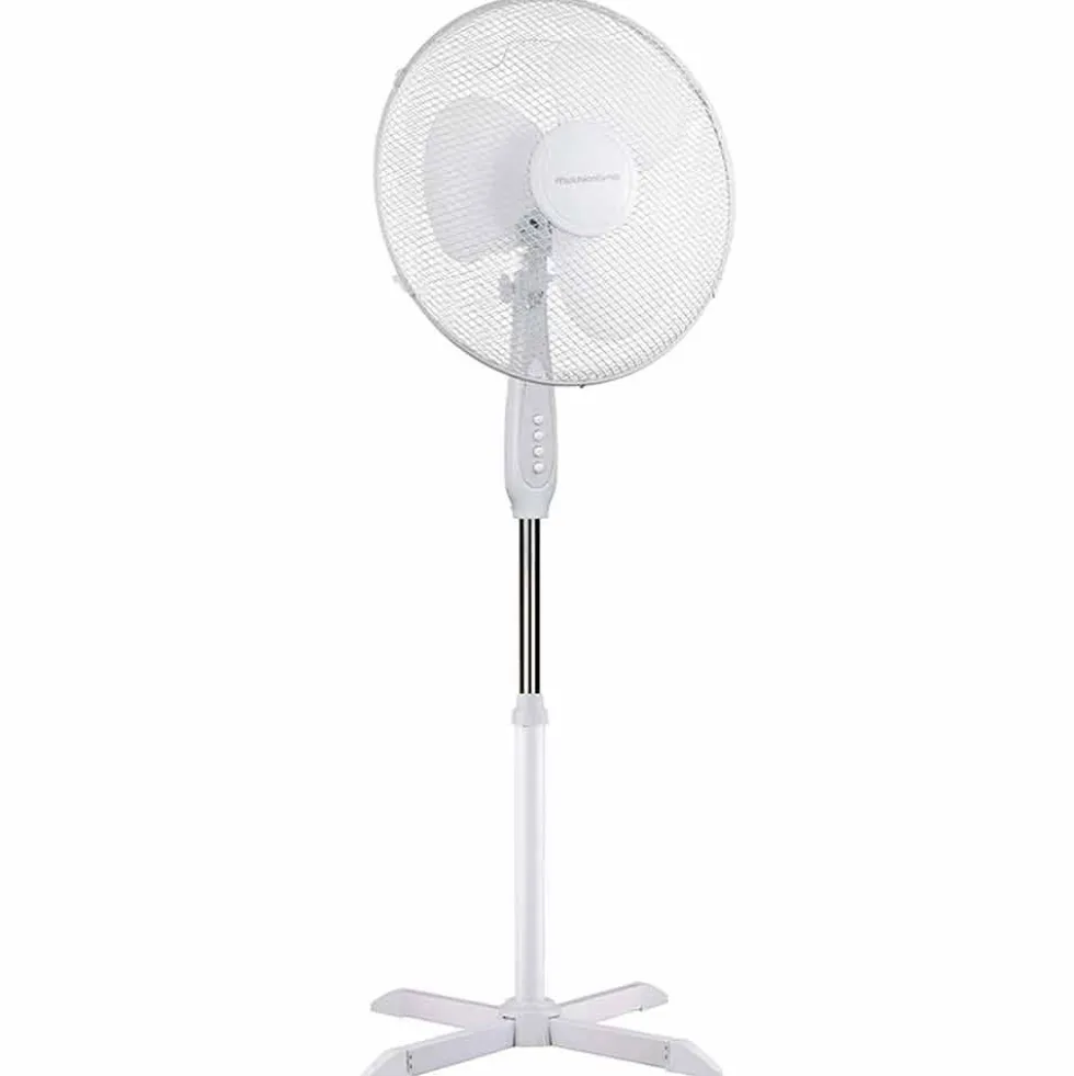 Ventilatore a piantana MF2109P40 40W cm.40 oscillante h.122 bianco 3 velocità MELCHIONI FAMILY