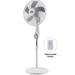 Ventilatore a piantana silenziosissimo CFG QUIET 40 bianco 50W 5 velocità