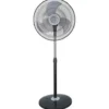 Ventilatore a piantana TORNADO con base tonda pala metallo cm.45 potenza 60W