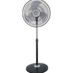 Ventilatore a piantana TORNADO con base tonda pala metallo cm.45 potenza 60W