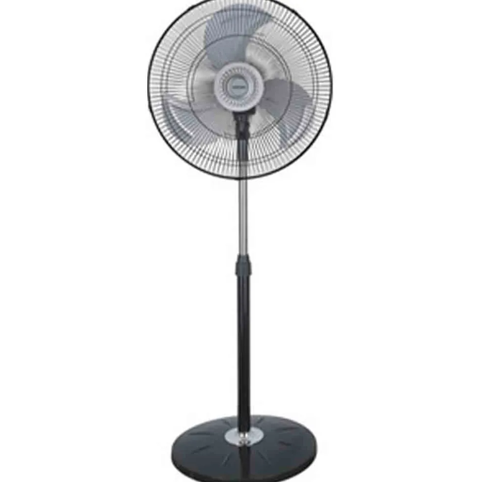 Ventilatore a piantana TORNADO con base tonda pala metallo cm.45 potenza 60W