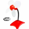 Ventilatore da scrivania con presa USB VINCO 70606 Flower cm.15 stelo flessibile
