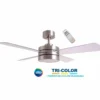Ventilatore da soffitto con motore DC corrente continua 40W cm.112 luce LED VINCO 70952 con telecomando