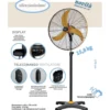 Ventilatore industriale a corrente continua CFG SILENTE 26 diametro 66 cm. 110W 6 velocità